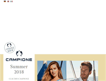 Tablet Screenshot of campione.de